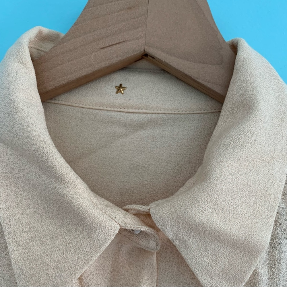 Peter Cohen Linen Blend Button Down Long Sleeve O… - image 2